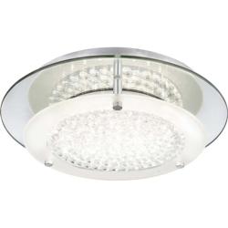 Globo Lighting - FROO Plafoniera LED 12W cromo vetro satinato cristalli GLOBO 49299-12 en oferta