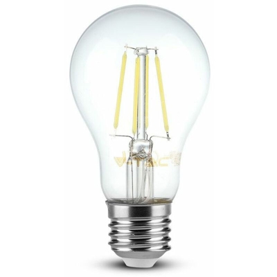Lampadina LED V-TAC E27 8W A67 Filamento 4500K