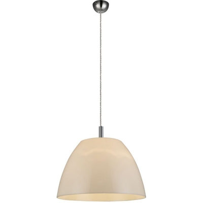 EARTH Lampada a sospensione cromo acrilico opalino GLOBO 15178 - GLOBO LIGHTING