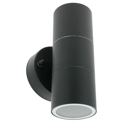 Applique da esterno nero a doppio raggio GU10 IP44 - ECLAIRAGE DESIGN