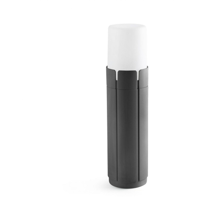 Faro Barcelona - TRAM Lampioncino paletto esterno grigio giardino E27 FARO 75530