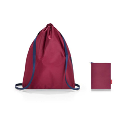 SACCA ZAINETTO MINI MAXI SACPACK DARK RUBY ACCESSORI TEMPO LIBERO - Reisenthel características