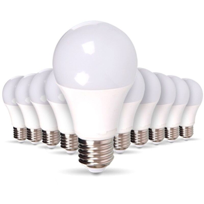 Lotto di 10 lampadine a LED E27 11W Eq 75W Bianco naturale - ECLAIRAGE DESIGN
