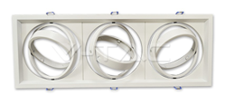 Portafaretto Spot 3 X Ar111 Incasso Bianco Orientabile Vt-7223 - V-TAC características