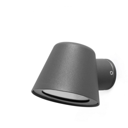 GINA Lampada da parete applique grigio scuro esterno GU10 FARO 71363 - FARO BARCELONA en oferta