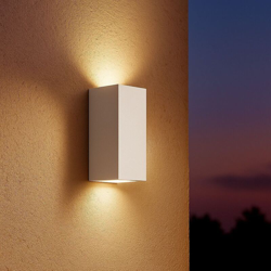 MANATHAN Applique Bianca Esterna Rettangolare 2x GU10 IP54 - ARUM LIGHTING características