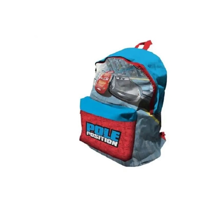 Lgvshopping - Zaino Zainetto per la Scuola Cartella Modello Americano 37cm Disney Cars