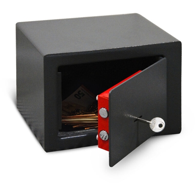 WORKMEN SECURITY CFC172317 - Cassaforte con chiave dimensioni 170x230x170mm