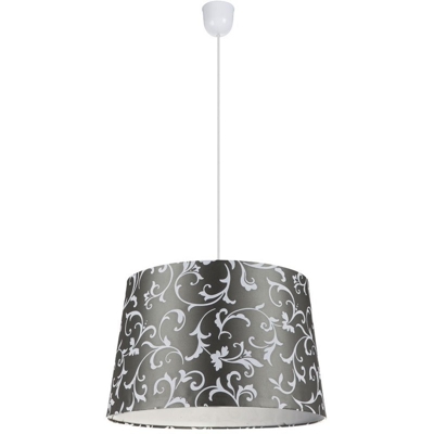 METALIC Lampada a sospensione metallo fantasia grigio bianco GLOBO 21693H - GLOBO LIGHTING