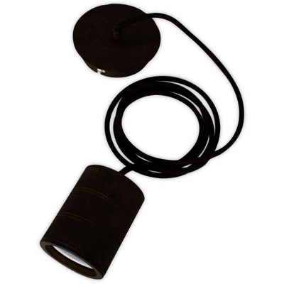 LAMPADA A SOSPENSIONE 100W ATTACCO E40 COLORE NERO 965258 - Calex