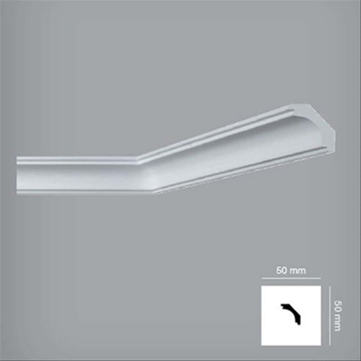 CORNICE DECORATIVA PER SOFFITTO mod. I709 - mm 14 x 40 - BOVELACCI