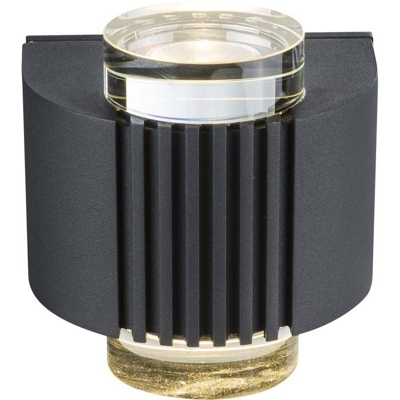 Globo Lighting - LISSY Lampada per esterno alluminio antracite cristalli in vetro GLOBO 34194