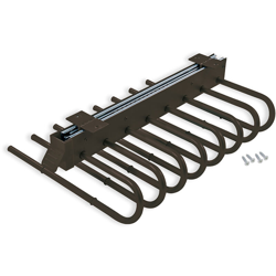 porta pantaloni dx estraibile per armadio moka . - Emuca en oferta