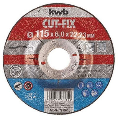 Kwb Cut-Fix Disco di Macinatura Adatto per Metallo Diametro del Foro 22cm