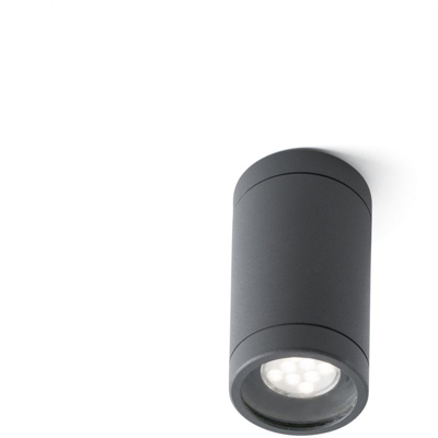 Faro Barcelona - OLOT Lampada soffitto plafoniera faretto nero esterno GU10 FARO 71374
