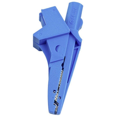 HT Instruments 5004-IECB Spina a banana Presa a banana, Presa 4mm, Connettore 4 mm, Morsetto a coccodrillo CAT III 1000