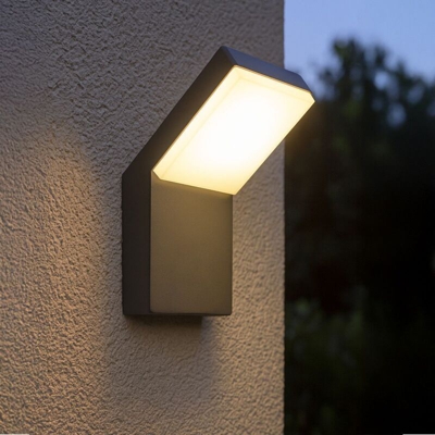 Applique LED da esterno DAYTONA 12W Eq 120W IP65 | Température de Couleur: Bianco neutro 4000K - ARUM LIGHTING