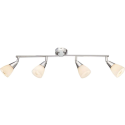 Globo Lighting - TADEUS Lampada soffitto nichel cromo vetro satinato GLOBO 54919-4 precio