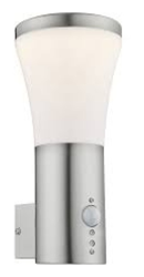 Globo Lighting - ALIDO Faretto LED applique da esterno acciaio inox vetro sensore GLOBO 34570S en oferta