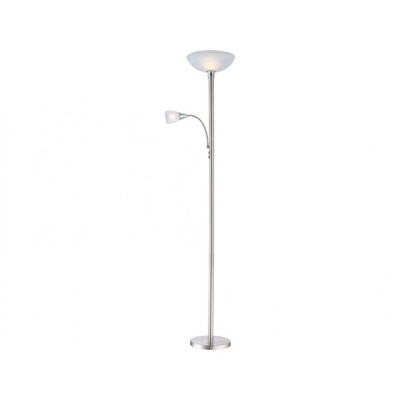 Globo Lighting - BLADE Lampada da terra nickel opaco piantana lettura GLOBO 58931