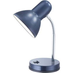 BASIC Lampada da tavolo metallo plastica blu GLOBO 2486 - GLOBO LIGHTING precio