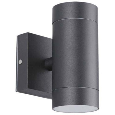 Lampada da parete nera VENICE per esterno a doppio raggio GU10 - ARUM LIGHTING
