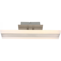 Globo Lighting - CHUCK Plafoniera alluminio nichel opaco acrilico satinato GLOBO 68116D1 en oferta