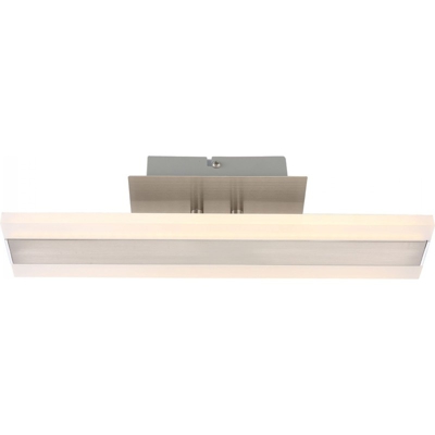 Globo Lighting - CHUCK Plafoniera alluminio nichel opaco acrilico satinato GLOBO 68116D1