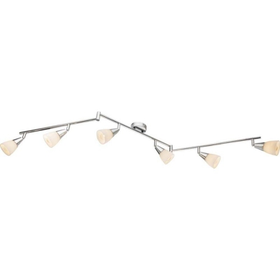 Globo Lighting - TADEUS Lampada soffitto nichel cromo vetro satinato GLOBO 54919-6