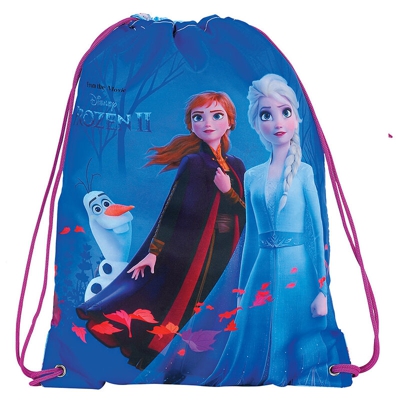 Zaino A Sacca Sakky Bag Frozen2 Grande 013918G - -