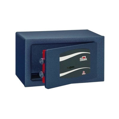 Bricoshop24 - Mini Cassaforte Misura XS Mobile Stark con Chiave Esterna Armadio Blindato Hotel
