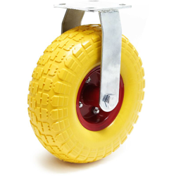 Wiltec - Rotella di supporto anti-foratura 258x78mm con supporto fisso e disco in metallo precio