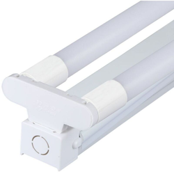V-tac - plafoniera led tubi 2x18w chip samsung 120 cm 2 luci 220-240 volt CE G13 IP20 bianco bianco naturale no tec 631525 características