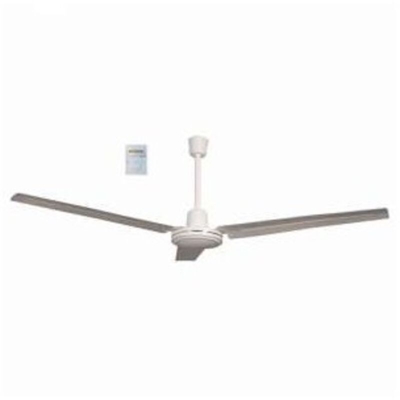 Ventilatore Agitatore Da Soffitto Bianco 3 Pale + Comando A Muro D 140 55W 34503 - VINCO