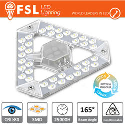 FSL - modulo magnetico a led switch color 3 colori di luce 14 watt 220-240 volt CE no lif flfscl13314w características