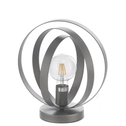 Lume Yara, struttura grigio metallizzato - Onli características