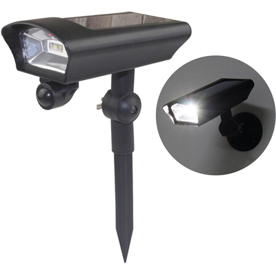 Luci da prato ad energia solare Forma della fotocamera con sensore di movimento Pir - ASUPERMALL