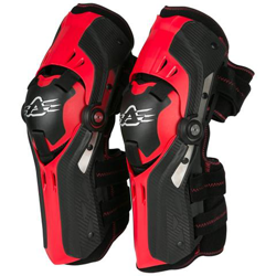 Ginocchiere Acerbis Gorilla Level 2 Nero | Rosso en oferta