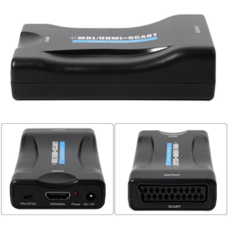 Convertitore Adattatore Da Hdmi A Scart 1080P Per Hdtv Wii Xbox Ps3 Sky Box Tv - TECH-IT en oferta