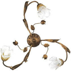 Lampada da soffitto Arianna 3 luci Bronzo - Onli características