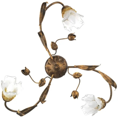 Lampada da soffitto Arianna 3 luci Bronzo - Onli