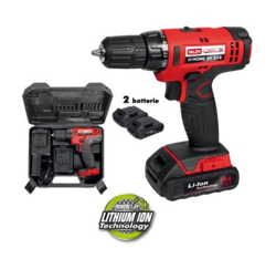 Valex - Trapano avvitatore a batteria litio 14V LI-HOME 2V 214 2 batterie en oferta