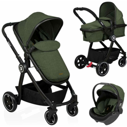 Baninni Passeggino/Carrozzina Otto 3-in-1 Verde Oliva precio