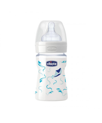 Chicco Biberon Benessere Vetro E Silicone Boy 150ml +0Mesi características