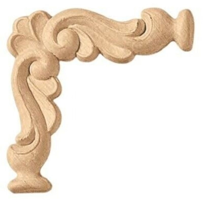 Bricolegnostore - Fregi decorazioni in legno pressato vari decori disponibili - no pasta di legno codice decoro: cod 13107