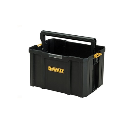 Cassetta TSTAK DeWalt portautensili cestello attrezzi profondo aperture frontali 320x275x440mm