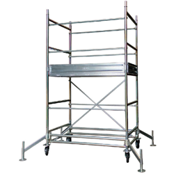 Condor Trabattello in acciaio altezza di lavoro 7,80 mt. en oferta