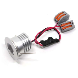 Leclubled - Faretto a LED da incasso compatto 4W 12 Volt equivalenti a 30W | Alluminio - Bianco Caldo 3000K precio