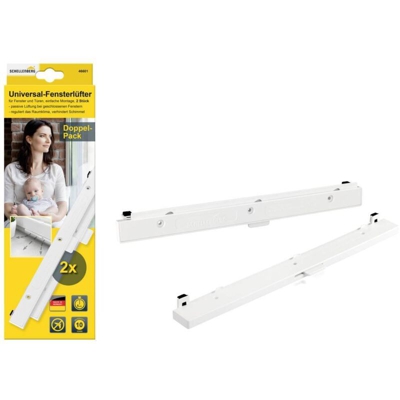 46601 KIT Ventilatore universale per finestre Bianco - Schellenberg