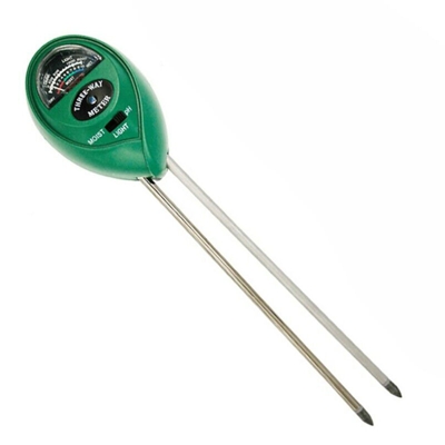 Misuratore di pH digitale 3 in 1 Rilevatore di giardino per piante e misuratore di umidit - ASUPERMALL